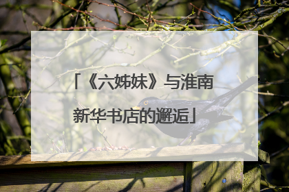 《六姊妹》与淮南新华书店的邂逅