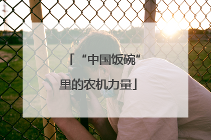 “中国饭碗”里的农机力量