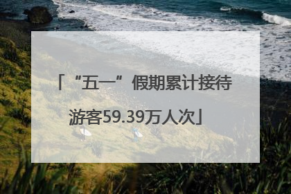 “五一”假期累计接待游客59.39万人次