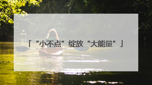“小不点”绽放“大能量”