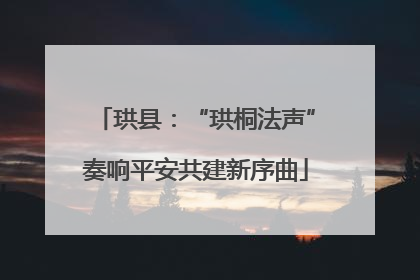 珙县：“珙桐法声”奏响平安共建新序曲