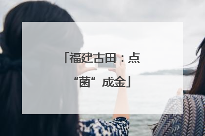 福建古田：点“菌”成金