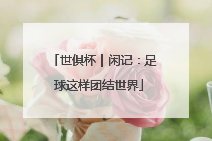 世俱杯｜闲记：足球这样团结世界