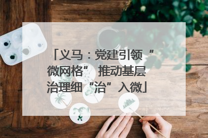 义马：党建引领“微网格” 推动基层治理细“治”入微