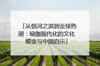 从恒河之滨到全球热潮：瑜伽现代化的文化蝶变与中国启示