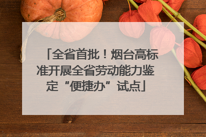 全省首批！烟台高标准开展全省劳动能力鉴定“便捷办”试点
