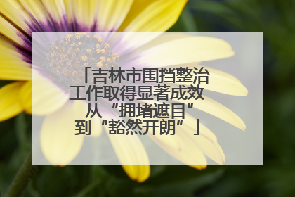 吉林市围挡整治工作取得显著成效 从“拥堵遮目”到“豁然开朗”