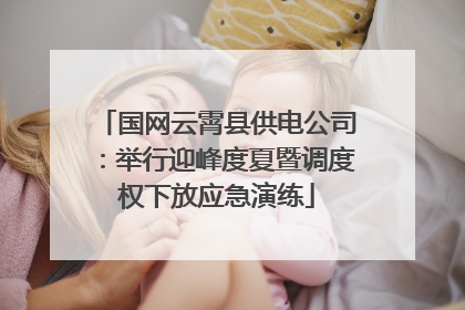 国网云霄县供电公司：举行迎峰度夏暨调度权下放应急演练