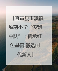 宜章县玉溪镇城南小学“溪韧中队”：传承红色基因 锻造时代新人