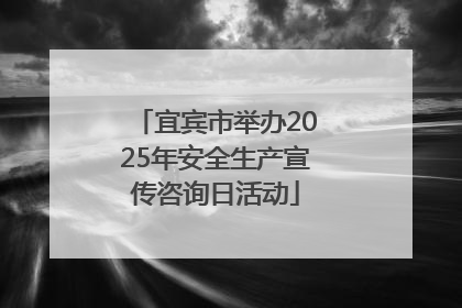 宜宾市举办2025年安全生产宣传咨询日活动