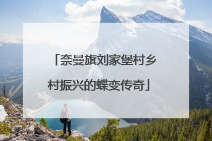 奈曼旗刘家堡村乡村振兴的蝶变传奇