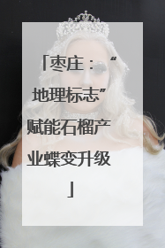 枣庄：“地理标志”赋能石榴产业蝶变升级