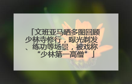 文班亚马晒多图回顾少林寺修行，曝光剃发、练功等场景，被戏称“少林第一高僧”