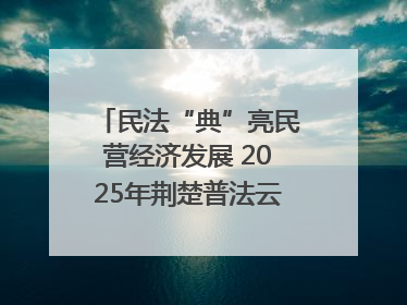 民法“典”亮民营经济发展 2025年荆楚普法云课堂第二期在武汉客厅开讲