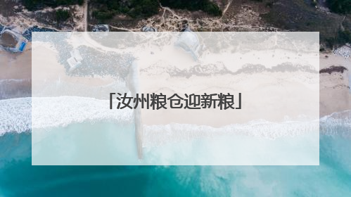 汝州粮仓迎新粮