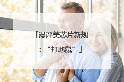 漫评美芯片新规：“打地鼠”
