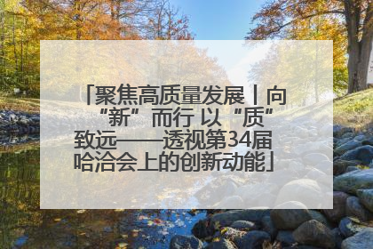 聚焦高质量发展丨向“新”而行 以“质”致远——透视第34届哈洽会上的创新动能