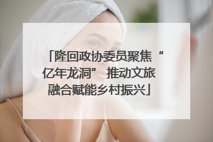 隆回政协委员聚焦“亿年龙洞” 推动文旅融合赋能乡村振兴