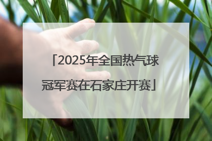 2025年全国热气球冠军赛在石家庄开赛